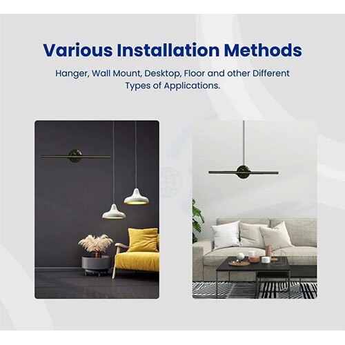 Eye-catching Holographic Display 42cm - Application: Indoor And Semi-outdoor