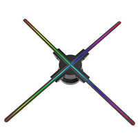 4K Hologram Fan 100cm With 4 Blades Projector