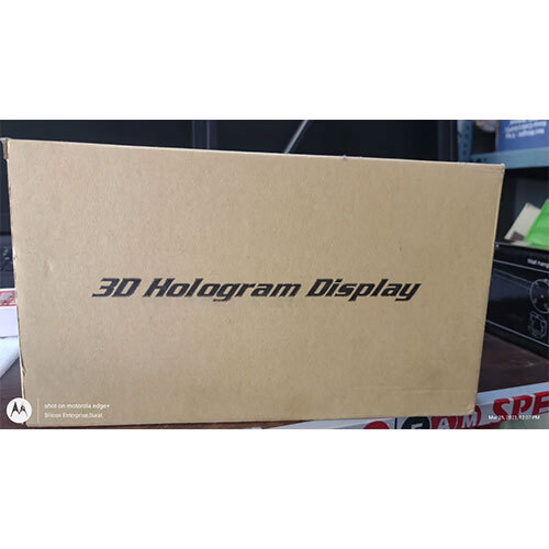 3d Hologram Display Fan 50cm 4 Blade - Color: Black