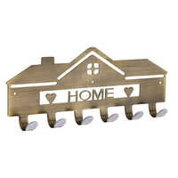 6 Peg Home Brass Hooks