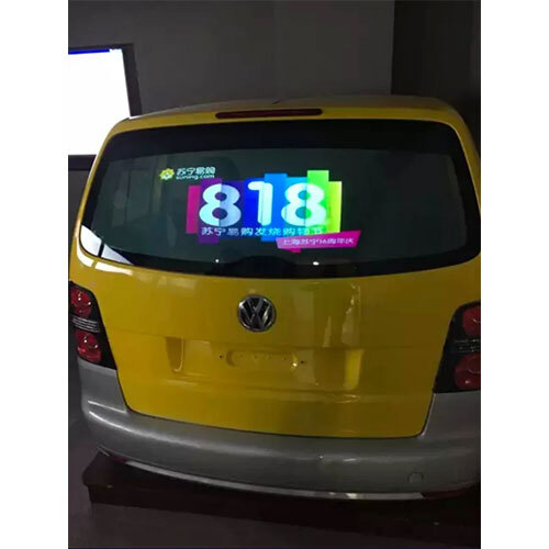 Rear Projection Film Dark Grey - Color: Ultra Black