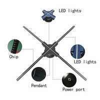 3d Holographic Fan for Schools 65cm