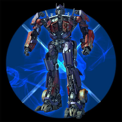 50cm 3d Holographic Fan with 4 blade