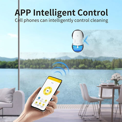 App Controlled Glass Cleaning Robot - Application: Various Smooth Surfaces