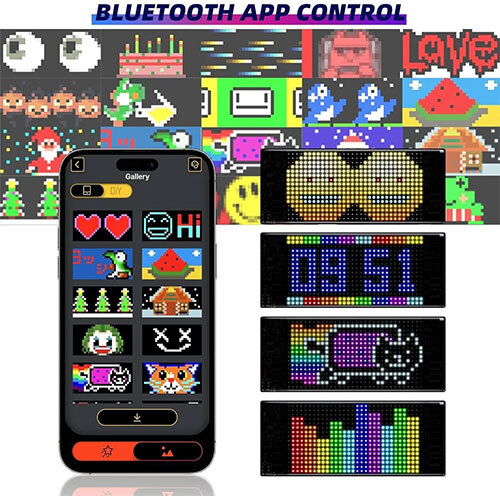 Wi-Fi programmable LED board