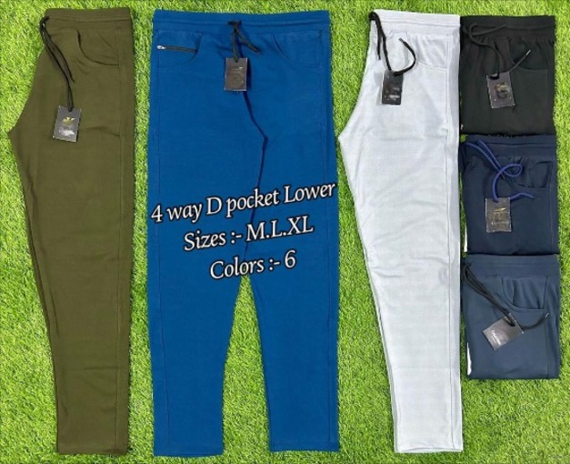 Mens 4 Way Stretchable Lycra Lower