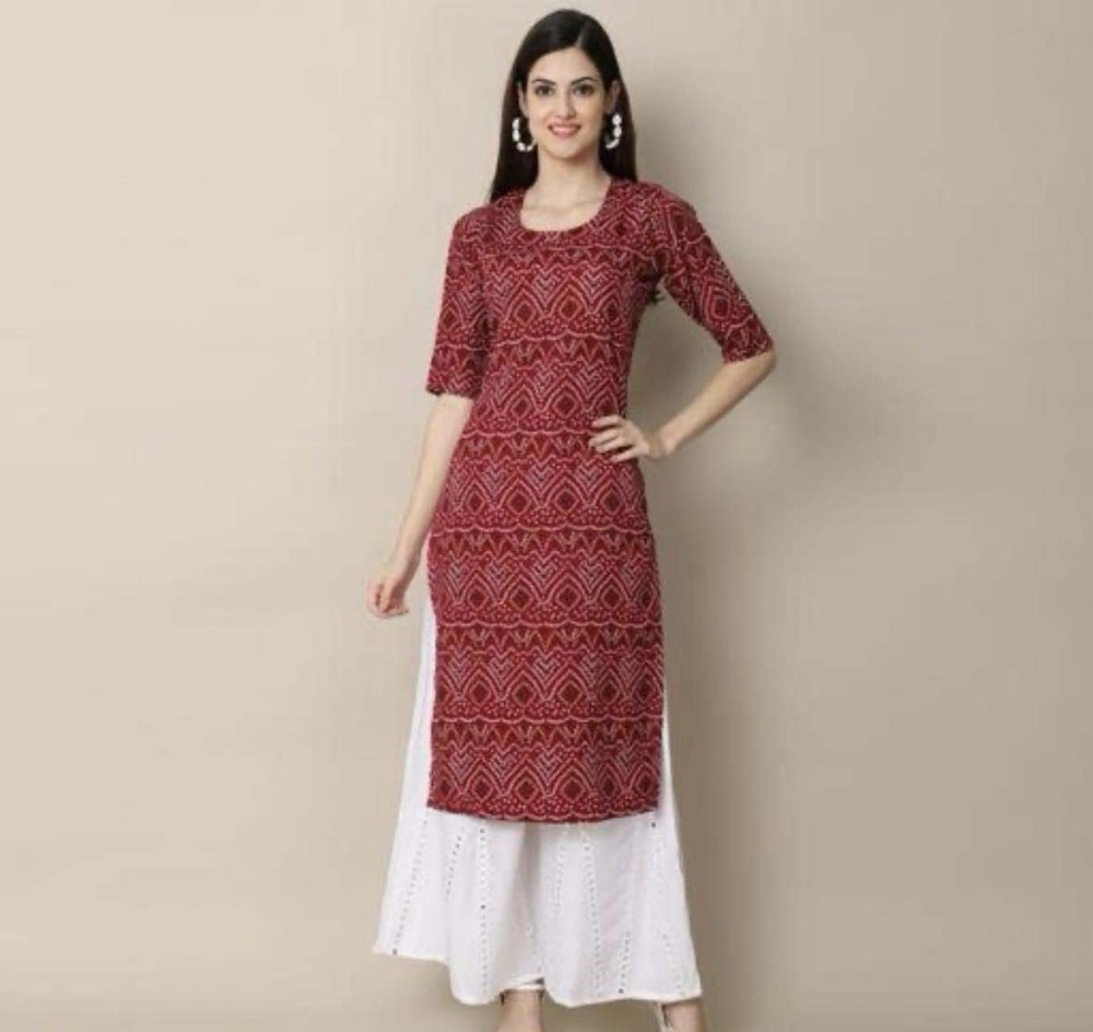 Ladies Printed Cotton Kurti