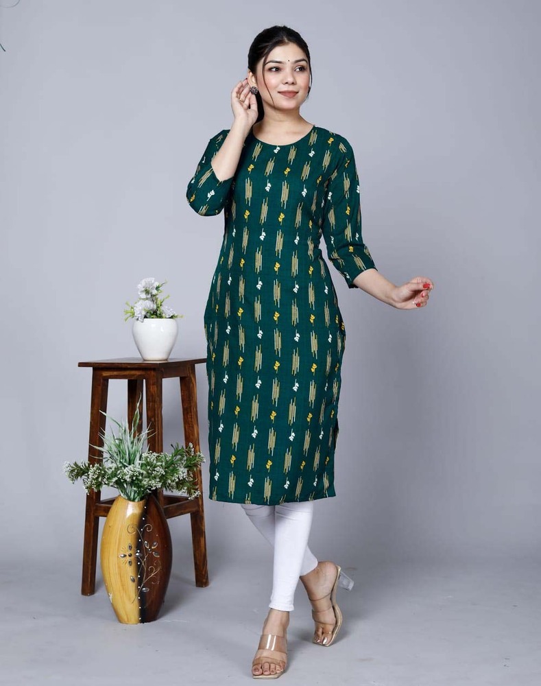 Ladies Printed Cotton Kurti