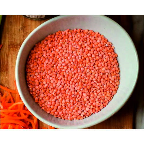 Red Lentil Split - Color: Pink