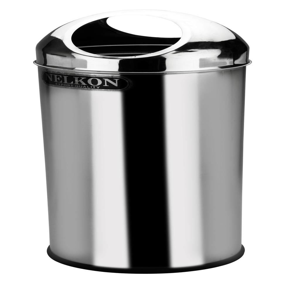 Open Top Solid SS Dustbin 14x28