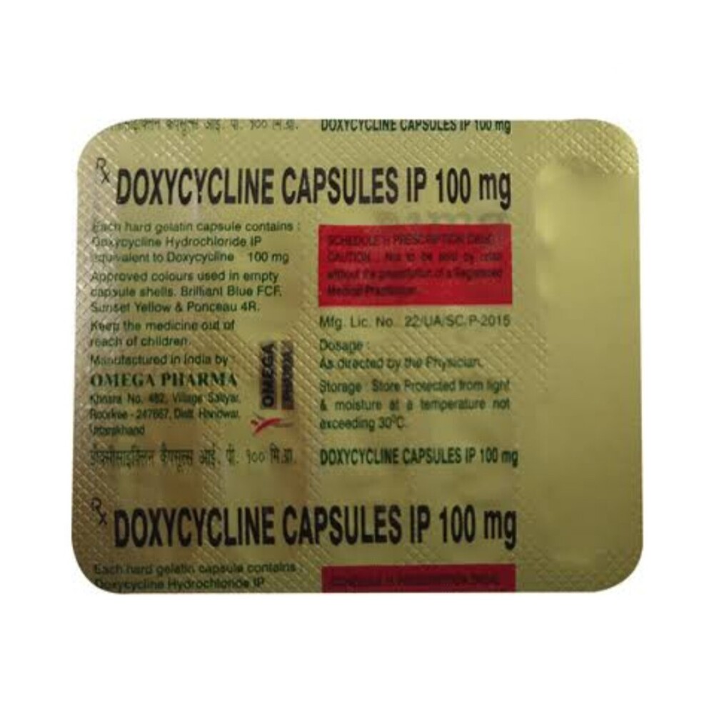 Doxycycline 100 Mg Capsules - High-quality Antibiotic For Bacterial Infections | Timely Delivery, Quality Assurance, Confidentiality, Educational Resources