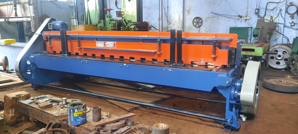Mechanical Under Crank Shearing Machine - Steel, 1000x500x1000mm, 200kg, Blade Length 800mm, Shearing Capacity 3mm | Electric Power, Ce Safety Standards