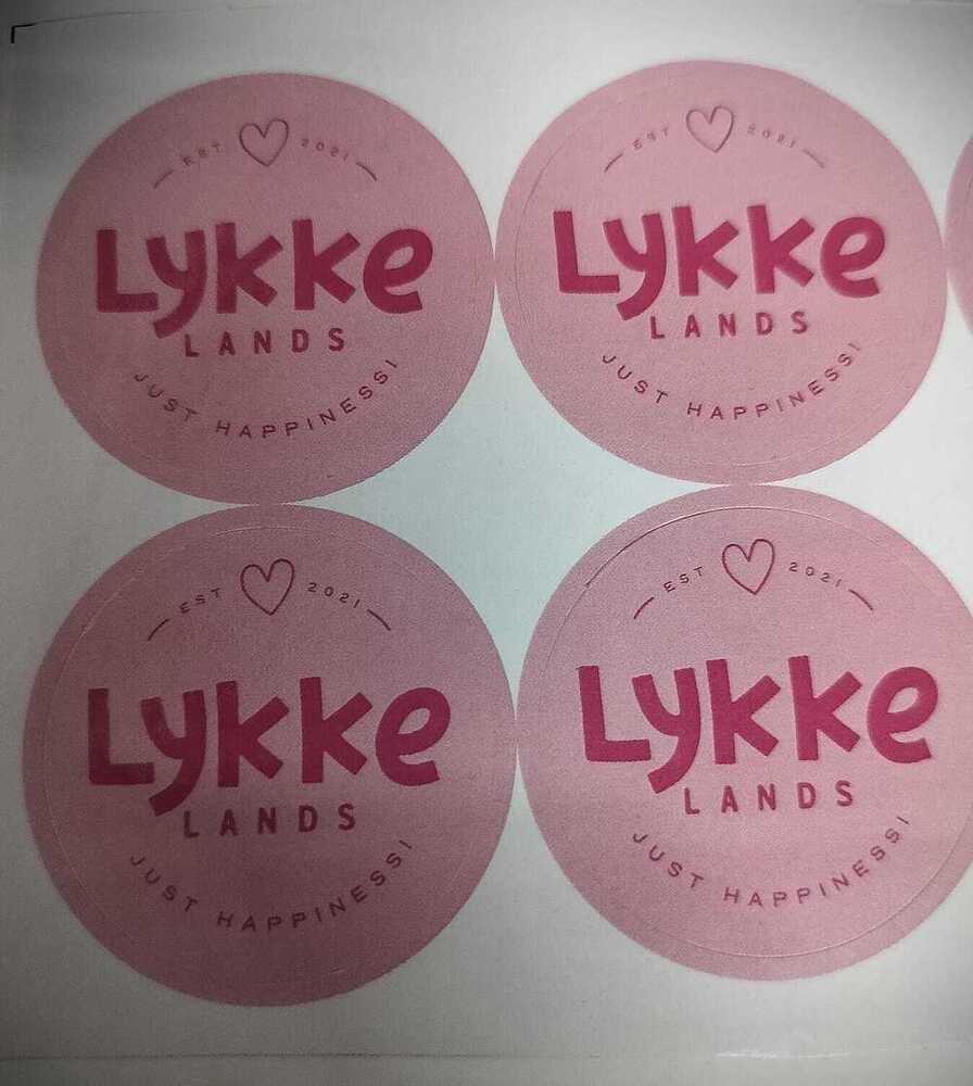 स्टिकर प्रिंटिंग लेबल