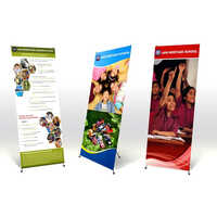 Advertising Roll Up Standee - Application: Outdoor
