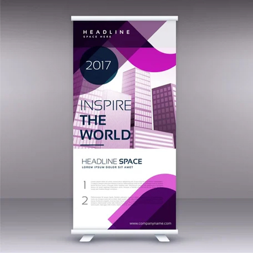 Advertising Roll Up Standee - Application: Outdoor