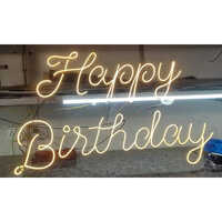 Happy Birthday Neon Sign Board