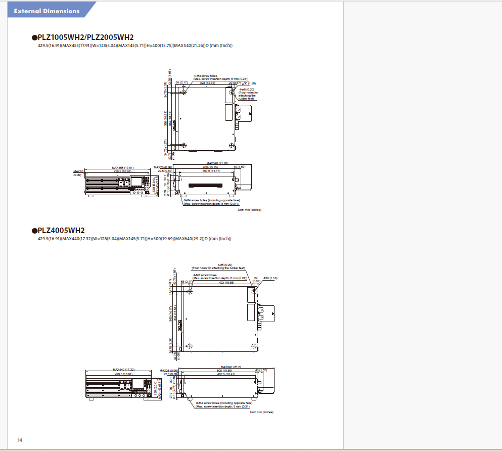 Kikusui Plz-5wh2 Series