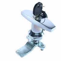 T Handle Lock - Finish: Polished