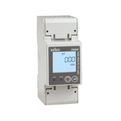 Direct Measuring Energy Meter - Color: White