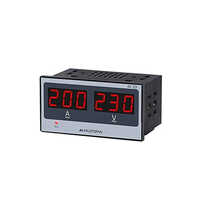 Av33 Multispan Volt+amp Meter - Color: Black & Grey