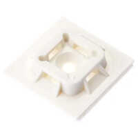 Creddle Cabel Tie Mount - Color: White