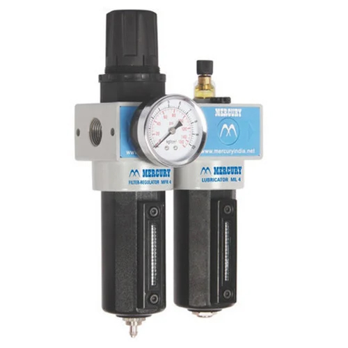 Air Filter And Lubricator Regulator - Color: Black