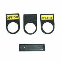 Push Button Legend Plate - Application: Industrial