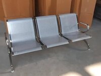3 Seater SS Waiting Chair