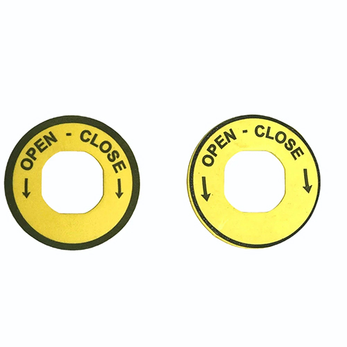 ABS Printed Panel Board Label