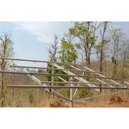8 Monorail Solar Panel Mounting Structure - Application: Industrial