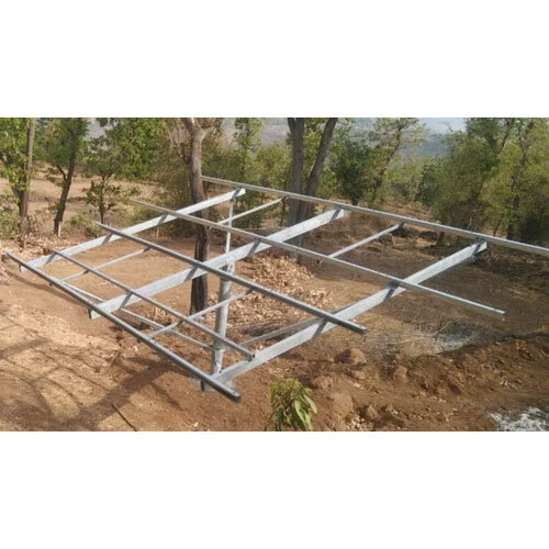 8 Monorail Solar Panel Mounting Structure - Application: Industrial
