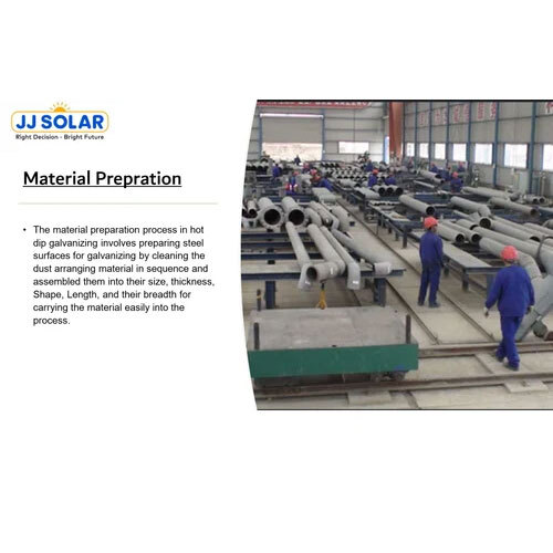6 Monorail Solar Panel Mounting Structure - Application: Industrial