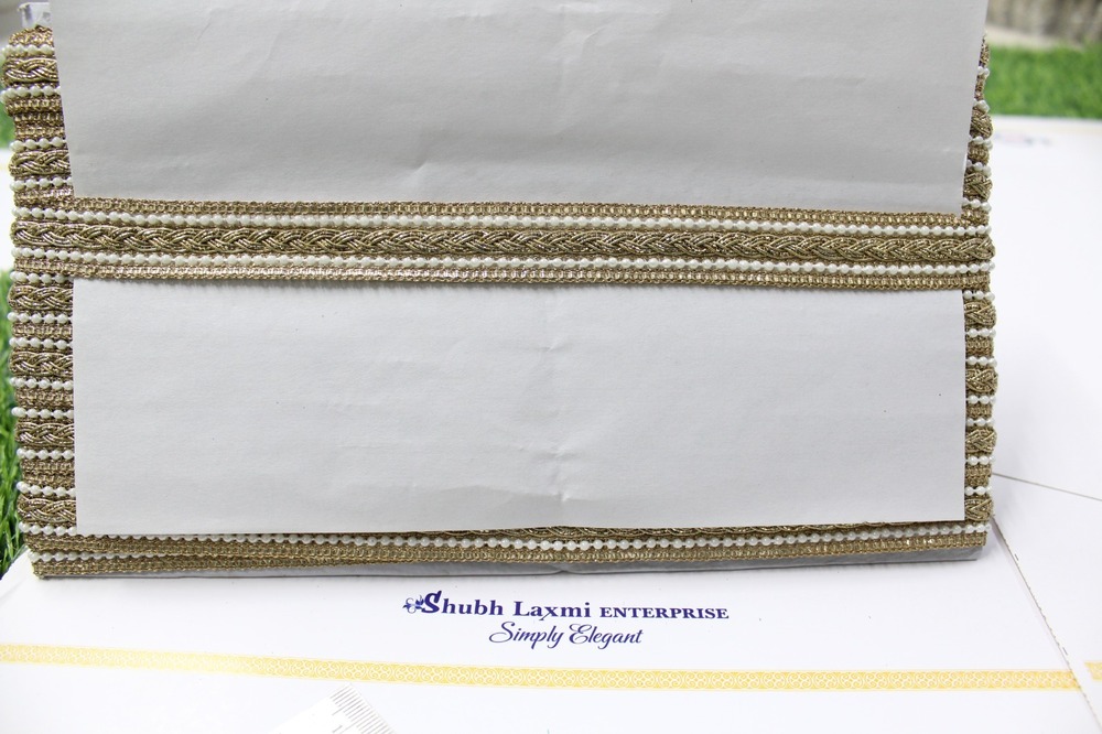 EMBROIDERY &MOTI LACE