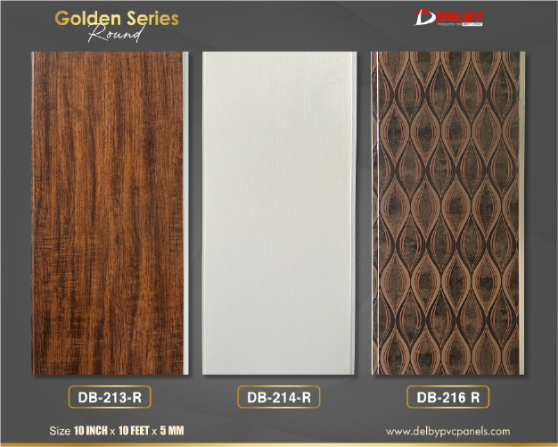 Golden Series Db-200 - Db 500 Pvc Wall Panels - External Wall Materials: Plastic Cladding / Vinyl Cladding