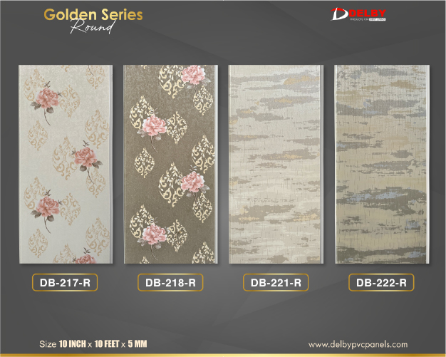 Golden Series Db-200 - Db 500 Pvc Wall Panels - External Wall Materials: Plastic Cladding / Vinyl Cladding