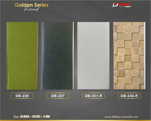 Golden Series Db-200 - Db 500 Pvc Wall Panels - External Wall Materials: Plastic Cladding / Vinyl Cladding