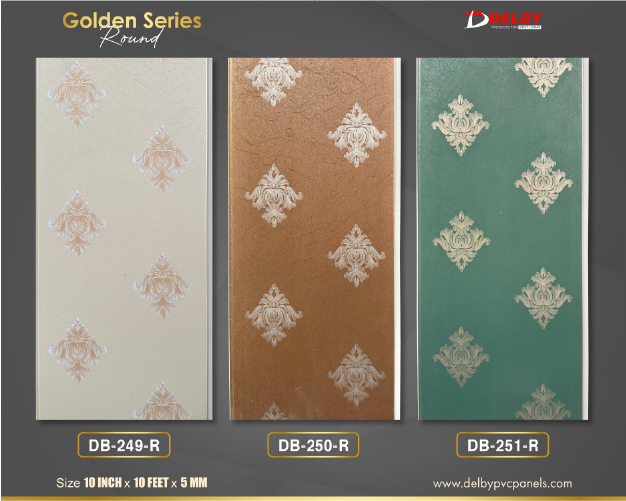 Golden Series Db-200 - Db 500 Pvc Wall Panels - External Wall Materials: Plastic Cladding / Vinyl Cladding