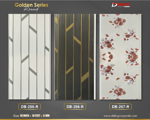 Golden Series Db-200 - Db 500 Pvc Wall Panels - External Wall Materials: Plastic Cladding / Vinyl Cladding