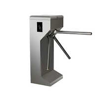 Electro-mechanical push type tripod