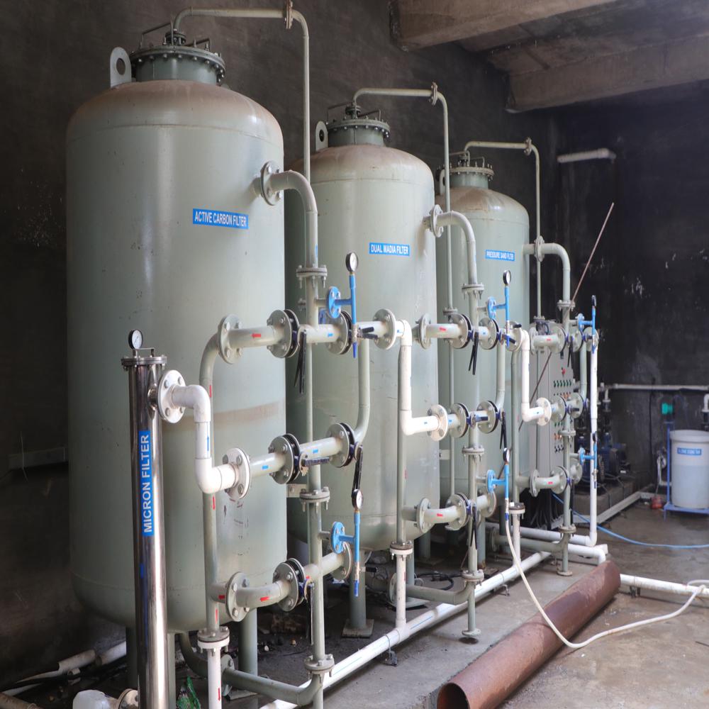Industrial Water Softener System - Mild Steel, 1000-10000l Capacity, 300-3000 Mm Dia, 5-10mm Thickness | Full Automatic, Highly Efficient, Electric Drive Type