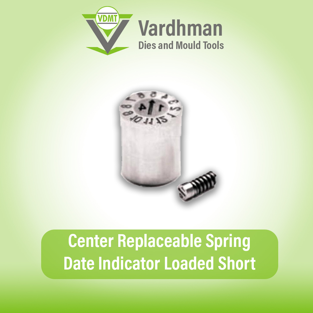 A A A A Center Replaceable Spring Loaded Long - Color: Steel