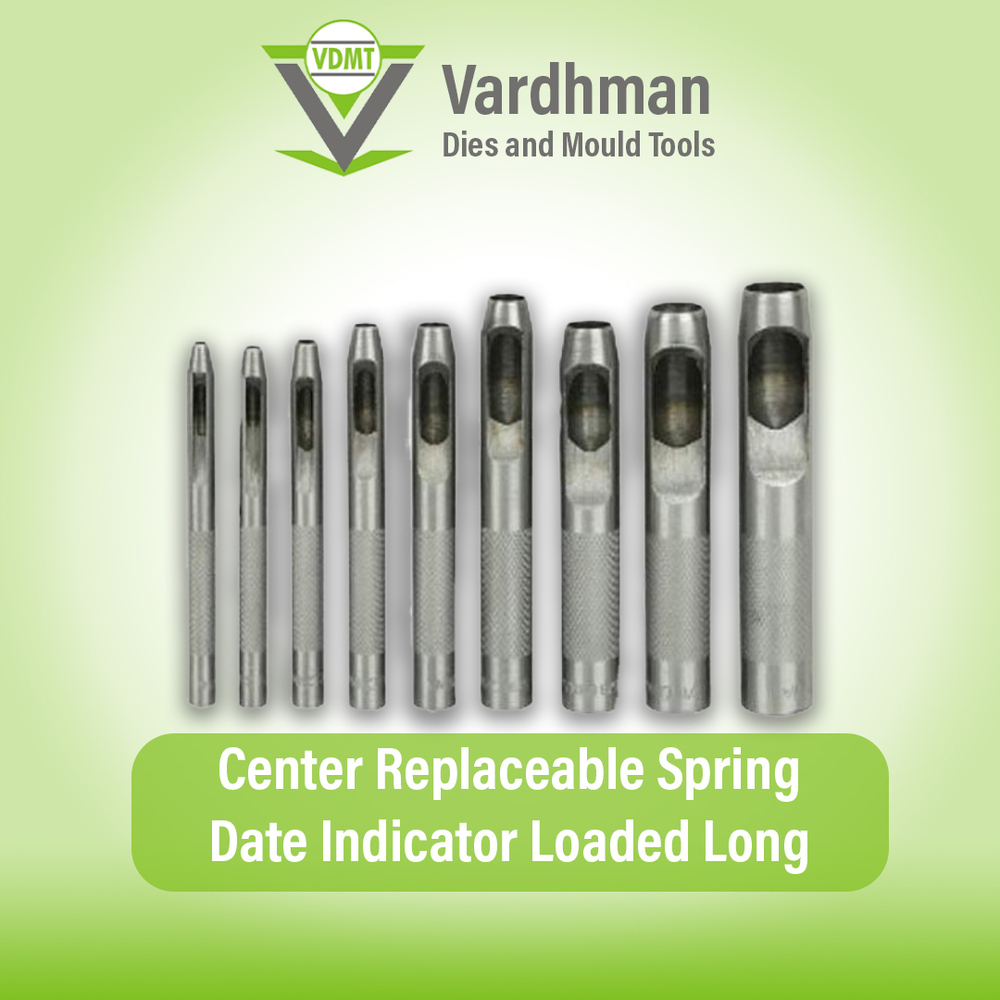 A A A A Center Replaceable Spring Loaded Long - Color: Steel