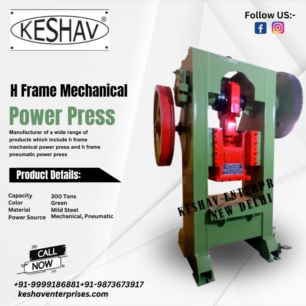 C Frame Power Press - Application: Metal Bending And Forming