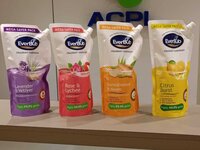 Hand Wash - Plant-Based, 500 ml Pouch | Varied Fragrance, pH Level 5.5-6.5, Ideal for Removing Dirt and Germs, Varied Color