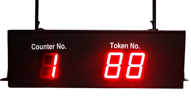 Wireless Token Display System - Body Material: Mild Steel