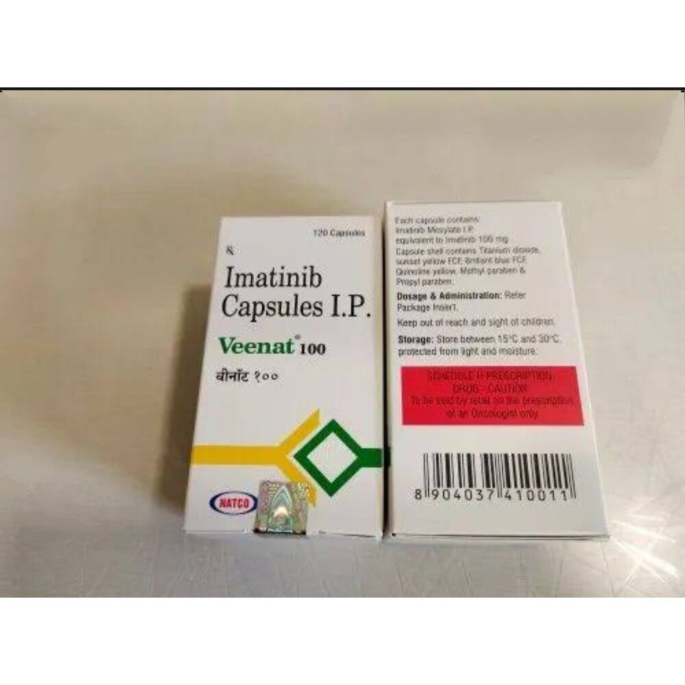 Veenat 100 - 100 Mg Tablets | Cancer Treatment, Tyrosine Kinase Inhibitor, Reliable Delivery, Quality Assurance, Customer Support