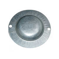 Hub Cap For Tractor Trolley Hub - Color: Silver
