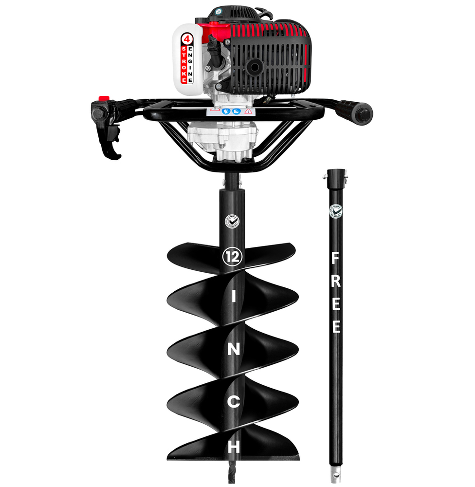 142cc Earth Auger Machine 4 Stroke