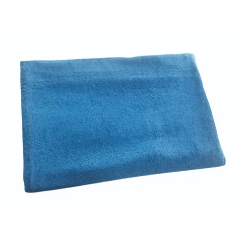 Blue Cotton Hotel Bath Towel