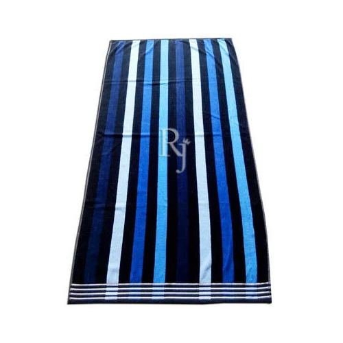 Striped Pool Hotel Towel - Age Group: Children